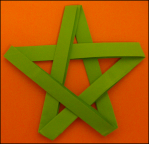 Etoile de NOEL fabriquer une étoile de Noël à 4 branches